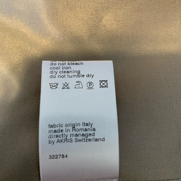 Akris Punto Color Block Sleeveless Dress Size 6 - Picture 7 of 11